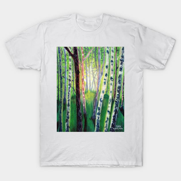 'Blue Ridge Rumination #15' T-Shirt by jerrykirk